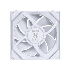 Lian li UNI FAN SL WIRELESS LCD 120 ARGB Blanco Ventilador para PC 120mm Control Inalámbrico y Pantalla LCD