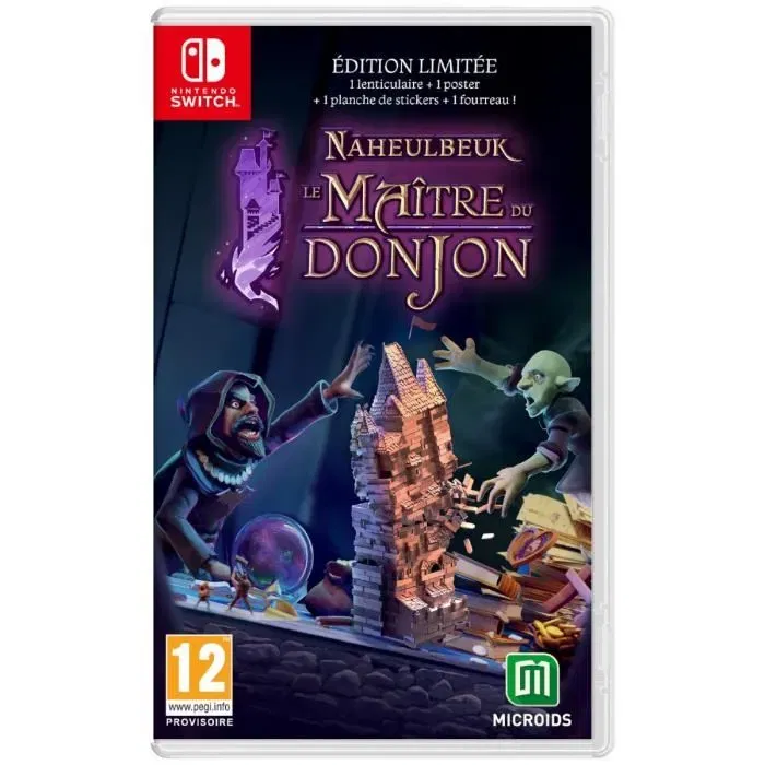 Microids The Dungeon Master of Naheulbeuk Edición Limitada Nintendo Switch Microids The Dungeon Master of Naheulbeuk Edición Limitada Nintendo Switch