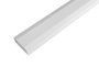 Vivolink Cubierta de Cable de Aluminio Blanca 110x6x2cm - Canaleta Organizador y Oculta Cables para Pared