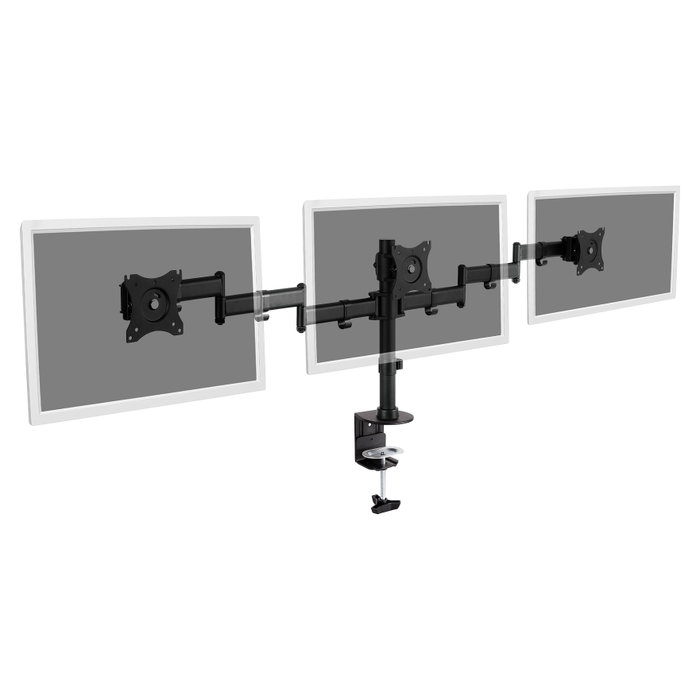 Digitus DA-90362 Soporte Triple para Monitor de hasta 27 pulgadas Digitus DA-90362 Soporte Triple para Monitor de hasta 27 pulgadas