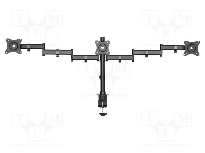 Digitus DA-90362 Soporte Triple para Monitor de hasta 27 pulgadas Digitus DA-90362 Soporte Triple para Monitor de hasta 27 pulgadas
