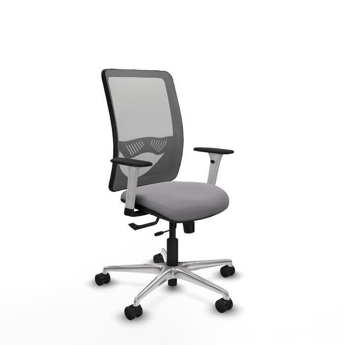 PIQUERAS Y CRESPO Silla de oficina Zulema con mecanismo Sincro/Traslack Gris PIQUERAS Y CRESPO Silla de oficina Zulema con mecanismo Sincro/Traslack Gris