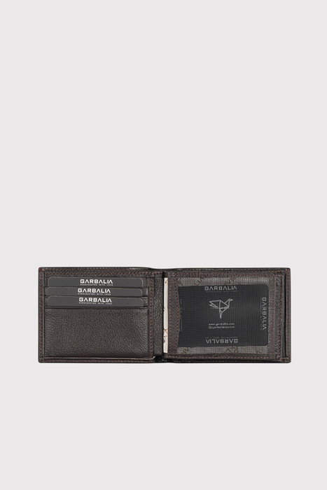 Zoozie Bags Cartera para Hombre Liverpool Marrón Piel Auténtica Bloqueador RFID 11x2x8.5 cm