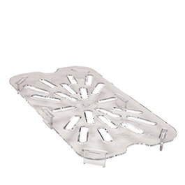 DB MARK Cubeta GN1/4 Doble Fondo Perforado, Policarbonato, 26.5 x 16.2 cm, Almacenaje y Transporte