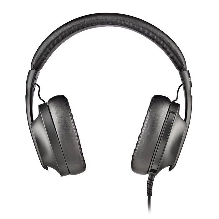 NGS VOX805 Auriculares de Diadema USB-C con Micrófono para Llamadas y Música, Cancelación de Ruido, Circumaurales Negros, Alámbricos, Plug & Play