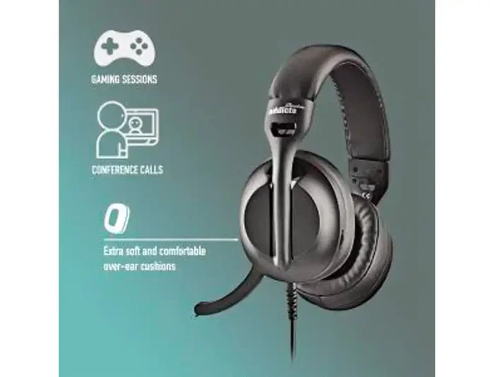 NGS VOX805 USB-C BLACK Auriculares con Micrófono Negro NGS VOX805 USB-C BLACK Auriculares con Micrófono Negro