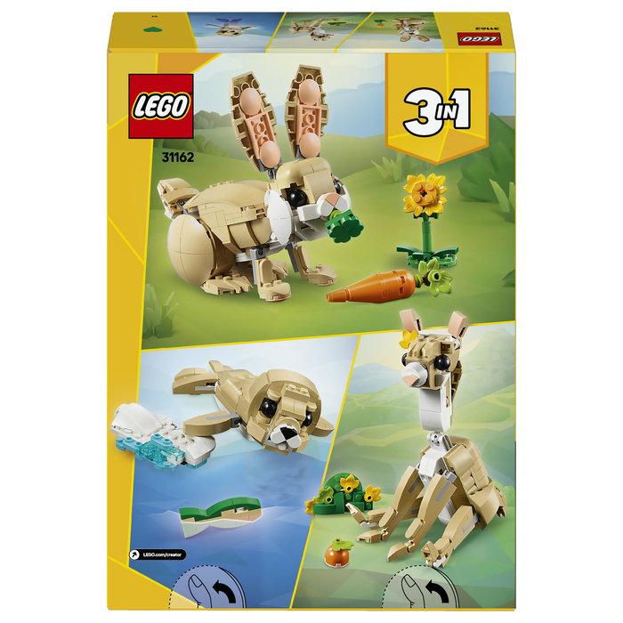 LEGO Creator Lindo Conejito 3 en 1 31162