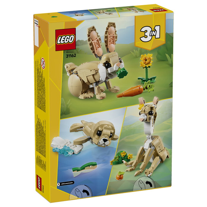 LEGO Creator Lindo Conejito 3 en 1 31162