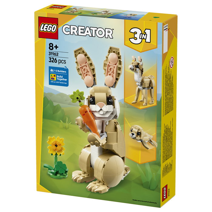 LEGO Creator Lindo Conejito 3 en 1 31162