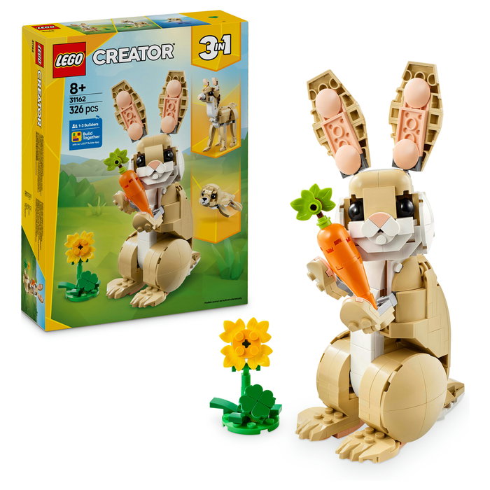 LEGO Creator Lindo Conejito 3 en 1 31162