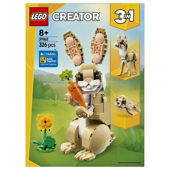 LEGO Creator Lindo Conejito 3 en 1 31162