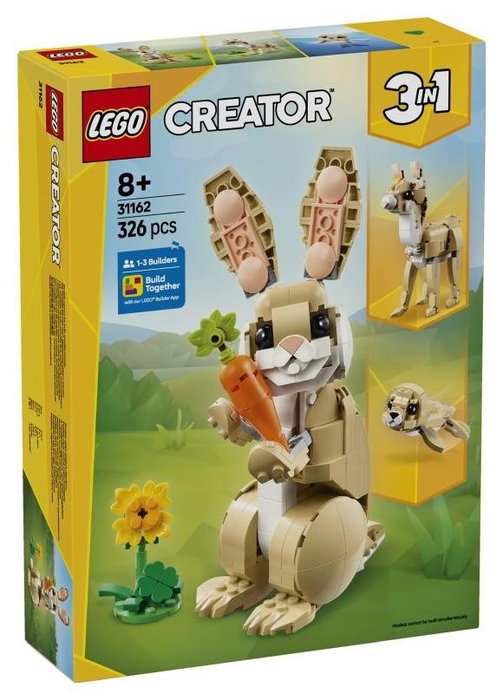 LEGO Creator Lindo Conejito 3 en 1 31162