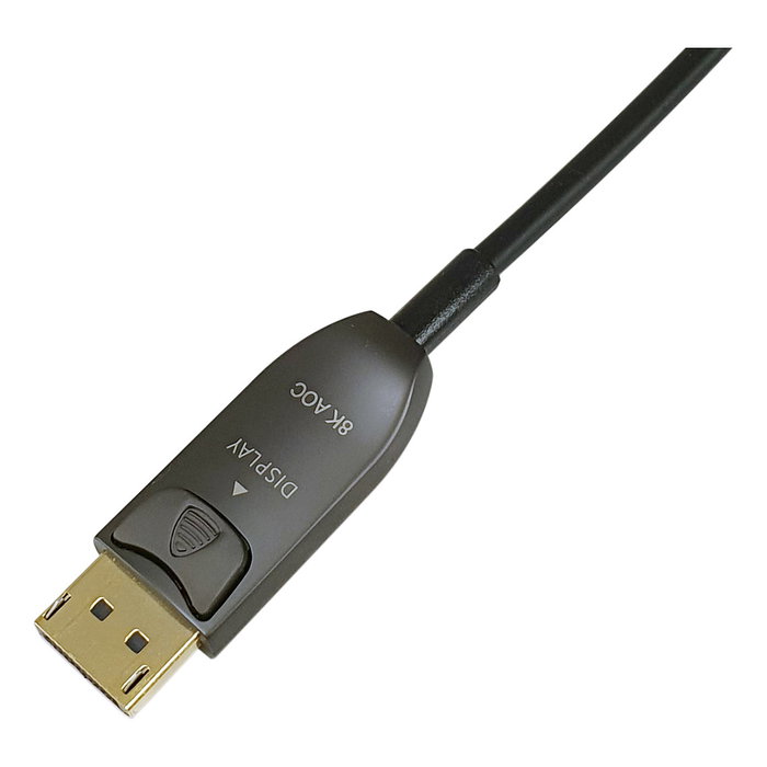 Equip Cable DisplayPort 1.4 AOC 30m 8K/60Hz Negro Equip Cable DisplayPort 1.4 AOC 30m 8K/60Hz Negro