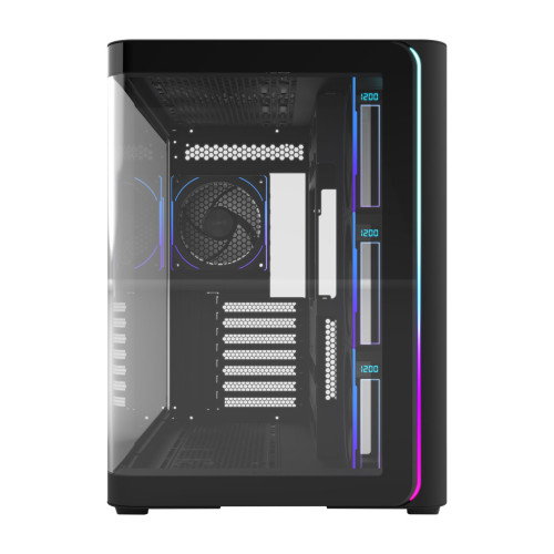 FSP Caja PC M580-BP ATX Mid Tower con Panel de Vidrio Templado Curvo, USB 3.0 x2, USB Tipo-C, 4 Ventiladores 120mm PWM ARGB Reversos Incluidos FSP Caja PC M580-BP ATX Mid Tower con Panel de Vidrio Templado Curvo, USB 3.0 x2, USB Tipo-C, 4 Ventiladores 120mm PWM ARGB Reversos Incluidos