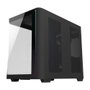 FSP Caja PC M580-BP ATX Mid Tower con Panel de Vidrio Templado Curvo, USB 3.0 x2, USB Tipo-C, 4 Ventiladores 120mm PWM ARGB Reversos Incluidos