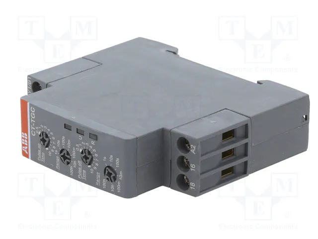 ABB Relé de tiempo SPDT 24-240VAC/24-48VDC