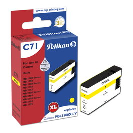 Pelikan Cartucho de Tinta Compatible Canon C71 PGI1500XL Amarillo