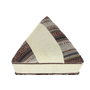 DKD Home Decor Reposapiés Algodón Mango Multicolor con Tapa