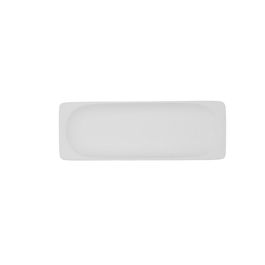 Bandeja Rectangular Porcelana Fosil Bidasoa 25,6x9,1x2,3 cm (9 Unidades)