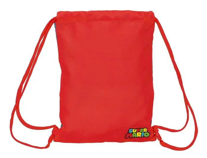 Safta Saco Plano Junior Super Mario 26x34x1cm Safta Saco Plano Junior Super Mario 26x34x1cm