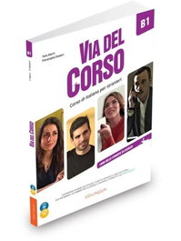 EDILINGUA Via del Corso B1 Alum +2CD+DVD