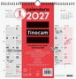 Finocam Calendario de Pared Anual 2027 para Escribir 30x30 cm