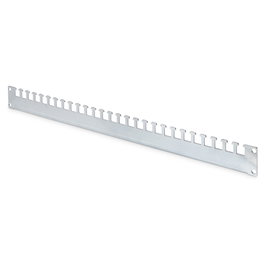 Digitus DN-19 ORG-600P Kabelabfangschiene - Guía de fijación de cables de acero inoxidable negro para racks de red Unique & Dynamic de 483 mm (19")