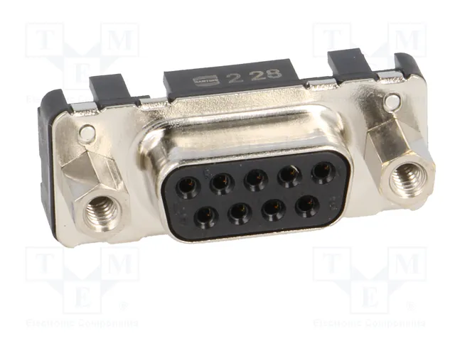 HARTING Conector D-Sub hembra de 9 pines recto HARTING Conector D-Sub hembra de 9 pines recto