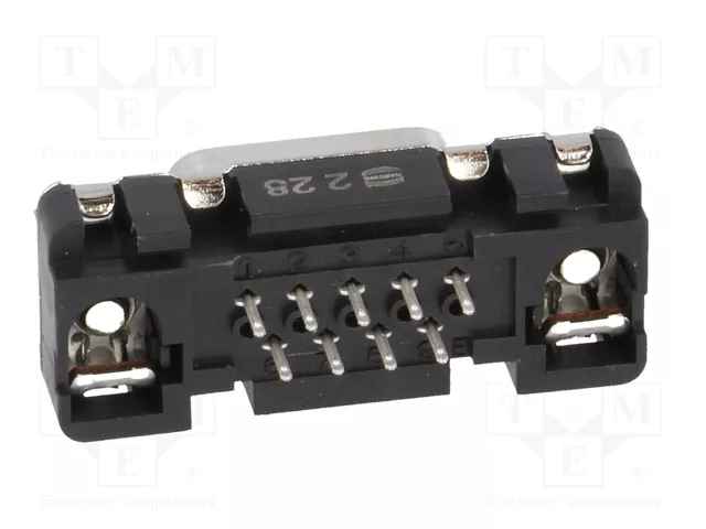 HARTING Conector D-Sub hembra de 9 pines recto HARTING Conector D-Sub hembra de 9 pines recto