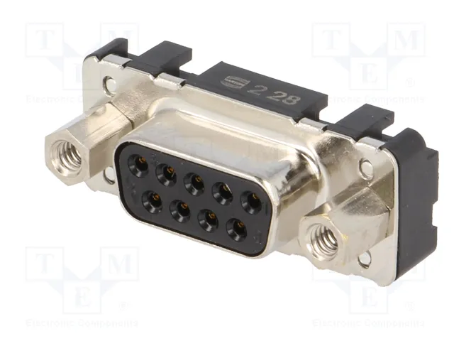 HARTING Conector D-Sub hembra de 9 pines recto HARTING Conector D-Sub hembra de 9 pines recto