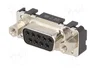 HARTING Conector D-Sub hembra de 9 pines recto