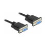 DeLOCK 87516 Cable Serial RS-232 DB-9 Hembra a Hembra Nullmodem 5 m