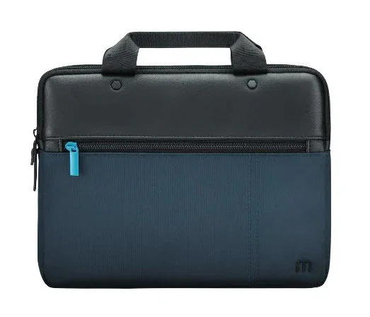 Mobilis Executive 3 Maletín para Portátil 35,6 cm (14") - Negro y Azul - Nylon - Con Asa y Tirante para Hombro