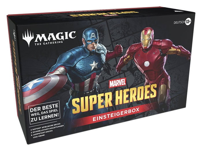 Wizards of the Coast Magic the Gathering Marvel Super Heroes Cajas de Principiantes (3) alemán