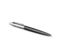 Parker Jotter Bond Street Negro/Acero Tinta Azul el Bolígrafo Retráctil con Clip de Flecha en Acero