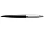 Parker Jotter Bond Street Negro/Acero Tinta Azul el Bolígrafo Retráctil con Clip de Flecha en Acero