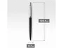 Parker Jotter Bond Street Negro/Acero Tinta Azul el Bolígrafo Retráctil con Clip de Flecha en Acero