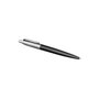 Parker Jotter Bond Street Negro/Acero Tinta Azul el Bolígrafo Retráctil con Clip de Flecha en Acero