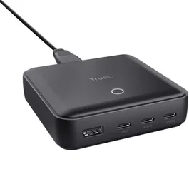 Trust Cargador de sobremesa 25242 100W 3xUSB-C 1xUSB-A PD 3.0