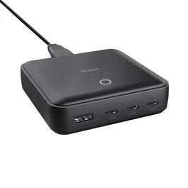 Trust Cargador de sobremesa 25242 100W 3xUSB-C 1xUSB-A PD 3.0
