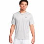 Camiseta de Manga Corta Hombre Under Armour Tech Vent Ss Gris claro