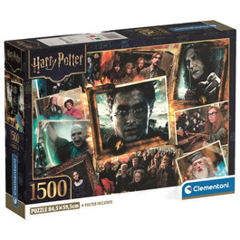 Clementoni CLE8005125317363 Puzzle Compacto 1500 Piezas Harry Potter