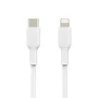 Belkin CAA003bt2MWH Cable USB-C a Lightning BoostCharge Power Delivery 60W 2m Blanco Certificado MFi para iPhone 14, 14 Pro, 14 Plus, 14 Pro Max