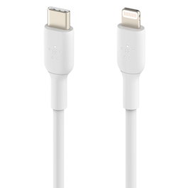 Belkin Cable BOOST!CHARGE USB-C a Lightning 2m Blanco