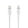 Belkin BOOST?CHARGE Cable de USB-C a Lightning de 2m Blanco CAA003BT2MWH