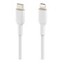 Belkin BOOST?CHARGE Cable de USB-C a Lightning de 2m Blanco CAA003BT2MWH