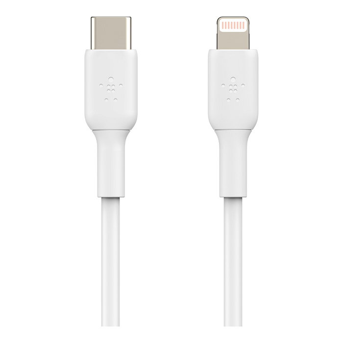 Belkin BOOST?CHARGE Cable de USB-C a Lightning de 2m Blanco CAA003BT2MWH