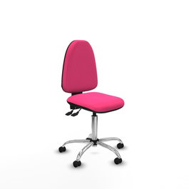 PIQUERAS Y CRESPO Silla de oficina Aýna Rosa con mecanismo Asincro