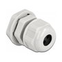 DeLOCK Prensaestopas PG9 para Cable Redondo Gris, 3 Entradas, 2 Piezas, IP68, Plastico, Diámetro 3 mm