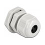 DeLOCK Prensaestopas PG9 gris con tres entradas para cable redondo (2 piezas)